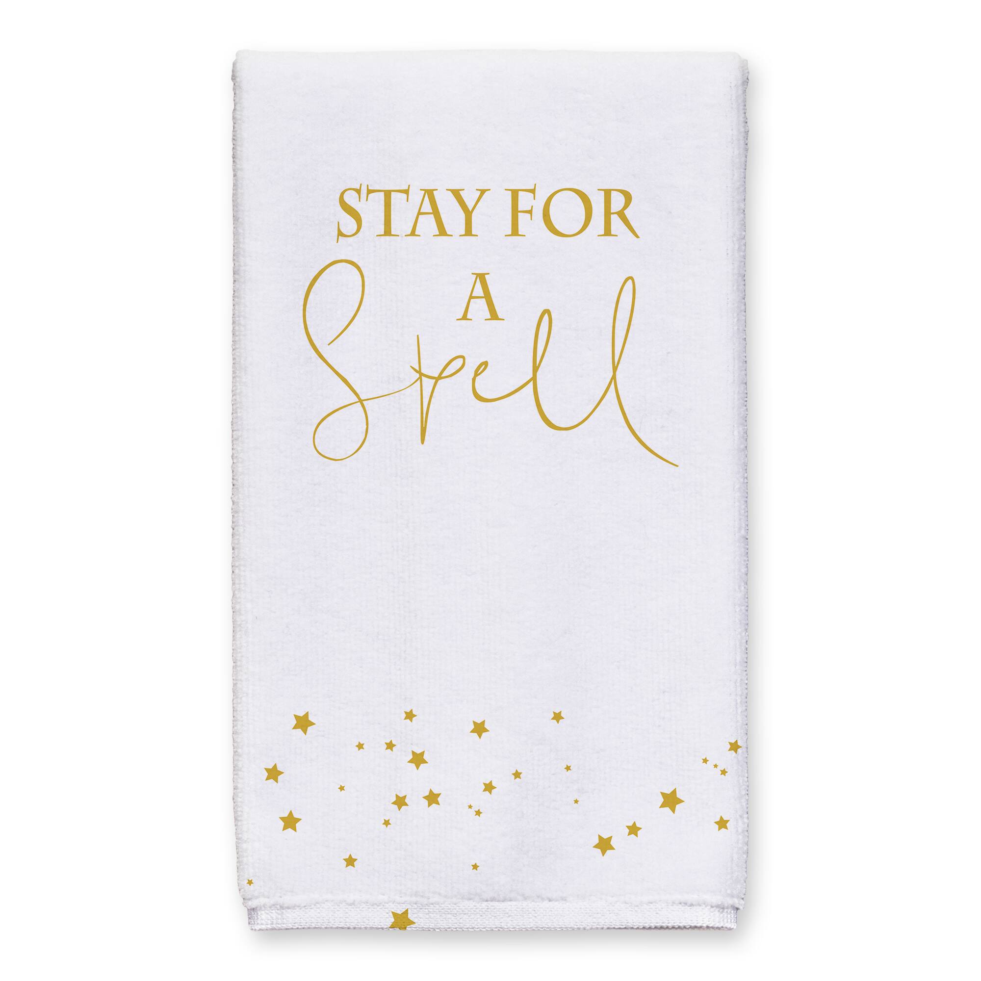 Stay For A Spell Tea Towel Set